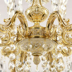 Фото 3 Люстра бронзовая с хрусталём 71201/8/175 B GW