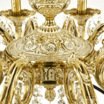 Фото 3 Люстра бронзовая с хрусталём 71202/10/210 B GW