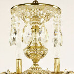 Фото 2 Люстра бронзовая с хрусталём 71202/12/300 B GW