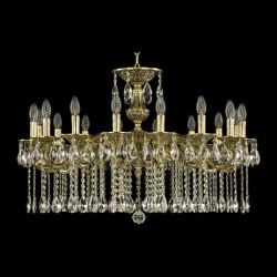 Фото Люстра бронзовая с хрусталём 71202/16/300 A GB