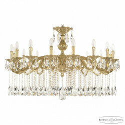 Фото Люстра бронзовая с хрусталём 71202/16/360 A G