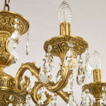 Фото 4 Люстра бронзовая с хрусталём 71202/6/210 B FP