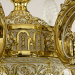 Фото 1 Люстра бронзовая с хрусталём 71202/8/175 A GW