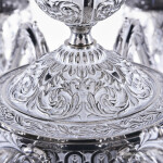 Фото 2 Люстра бронзовая с хрусталём 71202/8/210 B NW