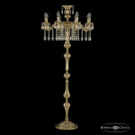 Фото 1 Торшер бронзовый с хрусталём 71202T/8/210 A G