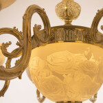 Фото 1 Люстра бронзовая 71203P/8/210 GW P1 U Rose