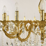 Фото 4 Люстра бронзовая с хрусталём 71301/16/360 A G