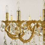 Фото 3 Люстра бронзовая с хрусталём 71301/16/360 B G