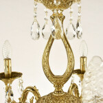 Фото 2 Люстра бронзовая с хрусталём 71301/5/175 A G