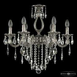 Фото Люстра бронзовая с хрусталём 71301/6/175 B NB