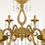 Фото 2 Люстра бронзовая с хрусталём 71301/6/210 B FP