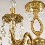 Фото 4 Люстра бронзовая с хрусталём 71301/6/210 B FP