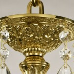 Фото 4 Люстра бронзовая с хрусталём 71302/5/175 A G