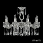 Фото 1 Люстра бронзовая с хрусталём 71302/8/210 A NW