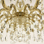 Фото 1 Люстра бронзовая с хрусталём 71401/10/210 A GW FA10S