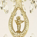 Фото 2 Люстра бронзовая с хрусталём 71401/10/210 A GW FA10S