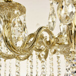 Фото 3 Люстра бронзовая с хрусталём 71401/10/210 A GW FA10S