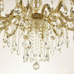 Фото 3 Люстра бронзовая с хрусталём 71401/10/210 B GW FA10S