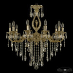 Фото Люстра бронзовая с хрусталём 71401/10/250 B G FA10M