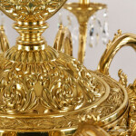 Фото 1 Люстра бронзовая с хрусталём 71401/12/360 A G FE1S