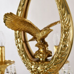 Фото 2 Люстра бронзовая с хрусталём 71401/12/360 A G FE1S