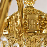 Фото 4 Люстра бронзовая с хрусталём 71401/12/360 A G FE1S