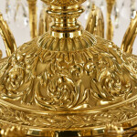 Фото 2 Люстра бронзовая с хрусталём 71401/16/360 B G FA10B