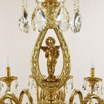 Фото 3 Люстра бронзовая с хрусталём 71401/16/360 B G FA10B