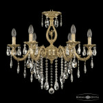 Фото 1 Люстра бронзовая с хрусталём 71401/6/210 B FP FA5S