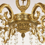 Фото 2 Люстра бронзовая с хрусталём 71401/6/210 B FP FD2S