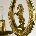 Фото 2 Люстра бронзовая с хрусталём 71402/5/175 A G FH1S