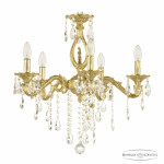 Фото 1 Люстра бронзовая с хрусталём 71402/5/175 B G FH1S