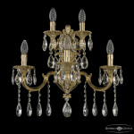 Фото Бра бронзовые с хрусталём 7201B16/3+2/210 A G