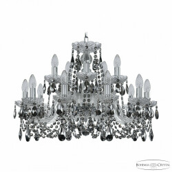 Фото Люстра хрустальная 1402/10+5/240 Ni R781
