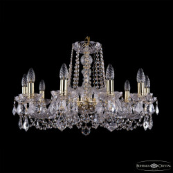 Фото Люстра хрустальная 1402/10/240 G Leafs