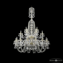 Фото Люстра хрустальная 1402/16+8+4/400/XL-160/2d G