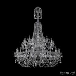 Фото Люстра хрустальная 1402/20+10+5/400/XL-160/2d Ni