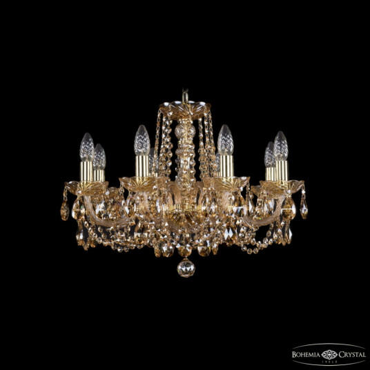 Фото Люстра хрустальная 1402/8/195 G M721 Bohemia Ivele Crystal