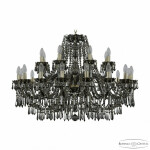 Фото Люстра хрустальная 1403/16+8/360 G M781