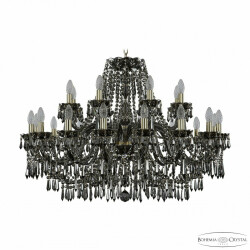 Фото Люстра хрустальная 1403/16+8/360 G M781