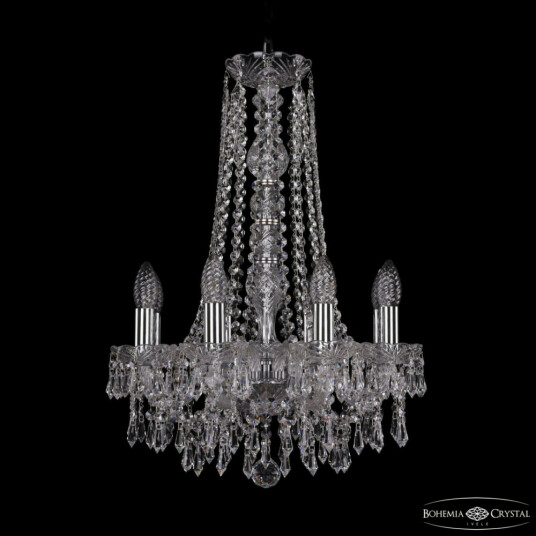 Фото Люстра хрустальная 1403/8/141/h-59 Ni