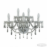 Фото Бра хрустальные 1403B/3+2/195/XL NI R731