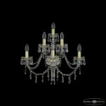 Фото Бра хрустальные 1403B/3+2+1/240 G