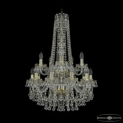 Фото Люстра хрустальная 1409/10+5/195/h-83/2d G