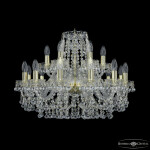 Фото Люстра хрустальная 1409/12+6/240 G