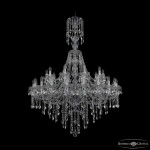 Фото Люстра хрустальная 1415/20+10/400/XL-154 Ni