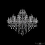 Фото Люстра хрустальная 1415/20+10/460 Ni