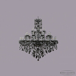 Фото Люстра хрустальная 1415/20+10+5/400 Ni M781