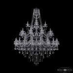 Фото Люстра хрустальная 1415/20+10+5/530/3d Ni