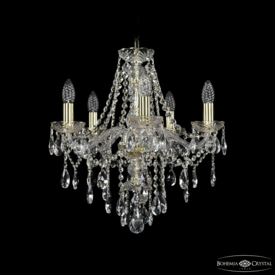 Фото Люстра хрустальная 1415/5/165 G